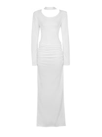 Noelle Maxi Dress- White