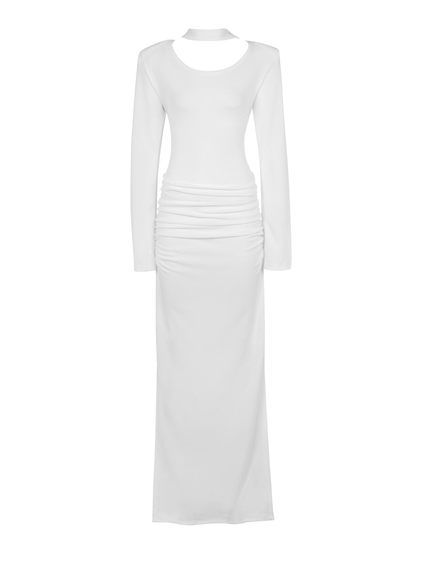 Noelle Maxi Dress- White