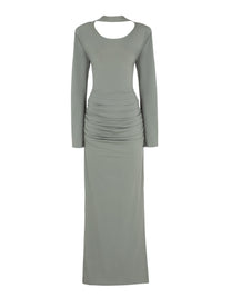 Noelle Maxi Dress-Green