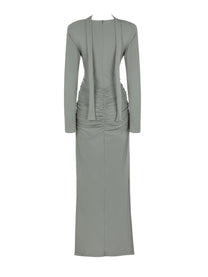 Noelle Maxi Dress-Green