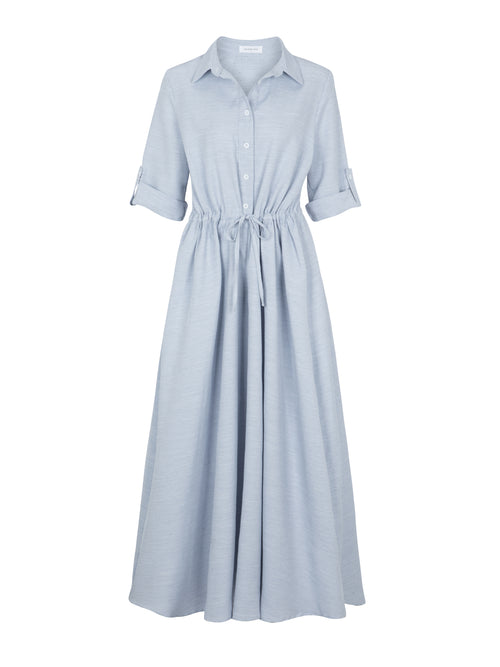 Elara Dress Baby Blue